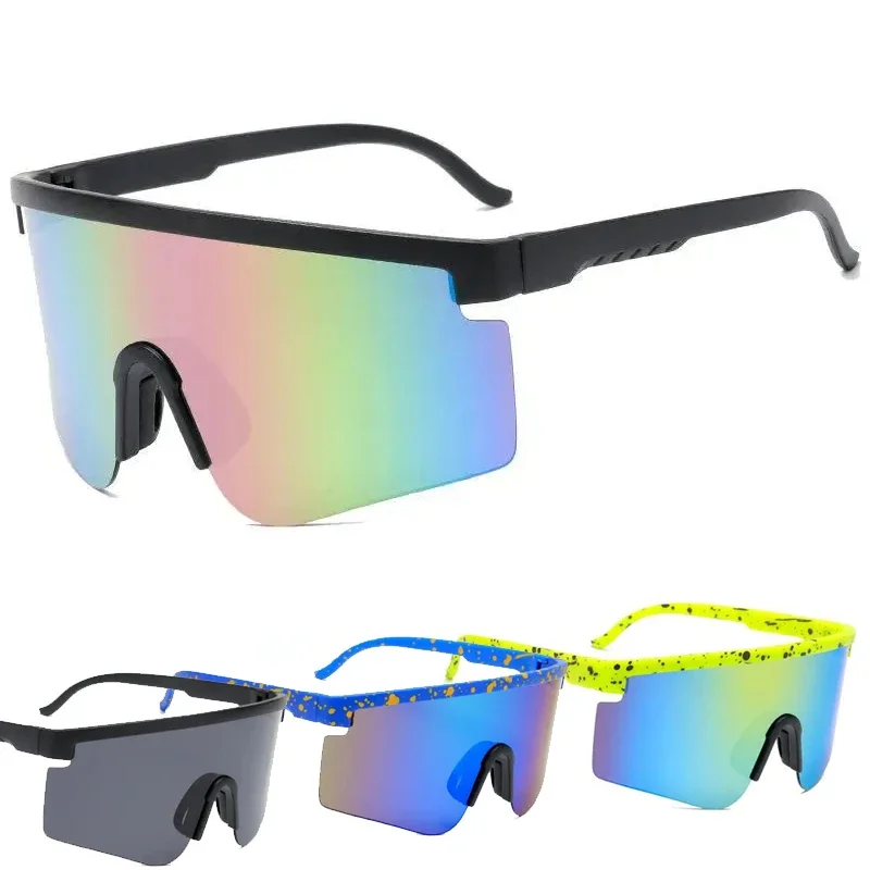 

Cycling Glasses Outdoor Sunglasses Large Frame 360° Protective MTB Men Women Sport Goggles UV400 Bike Bicycle Eyewear