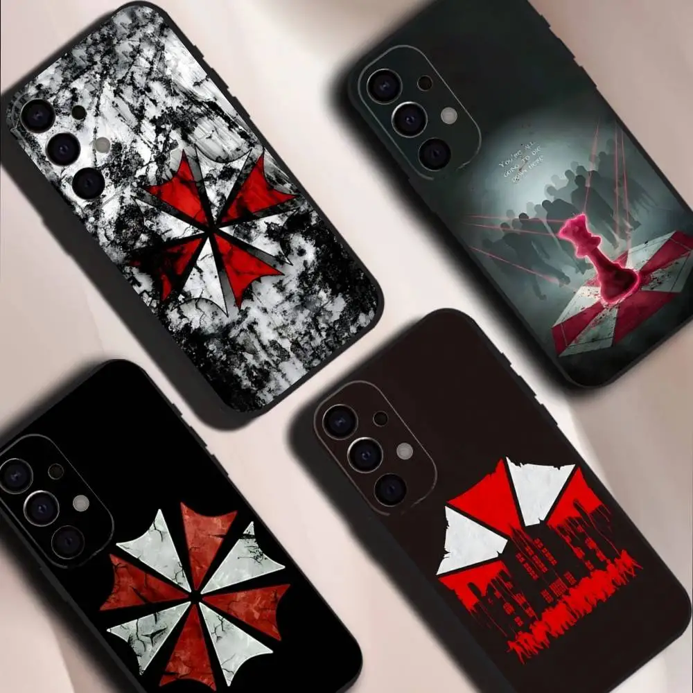 

U-Umbrella Corporation Shockproof Phone Case For Samsung S26,S25,S24,S21,S22,S23,S30,Ultra,S20,Plus,Fe,Lite,5G Black Cover