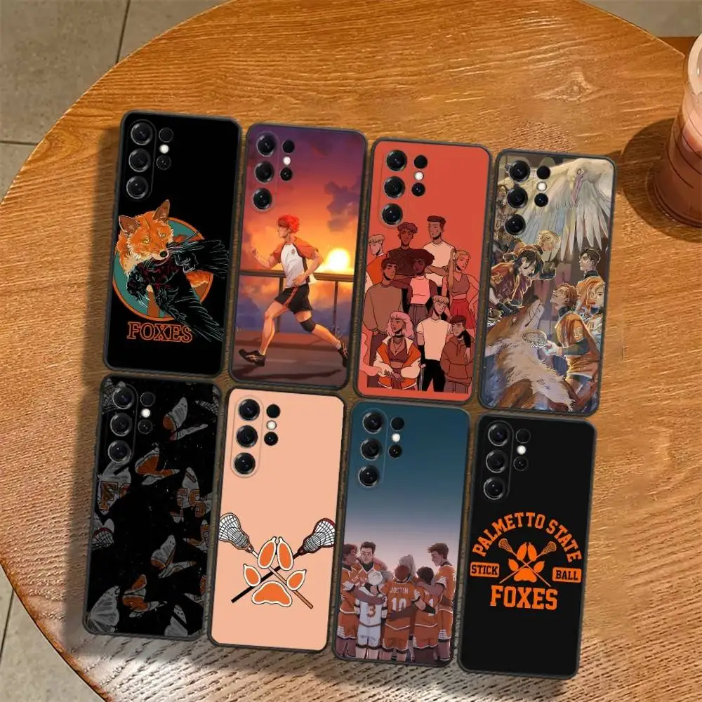 The Foxhole Court AFTG Phone Case For Samsung S22,S24,S20,S25,S23,S30,S21,Ultra,Plus,Fe,Black Soft Case