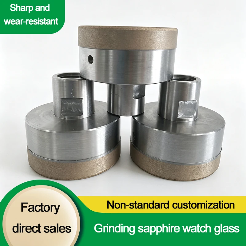 YUBAO Customized concave diamond grinding wheel for polishing sapphire crystals/watch mirrors