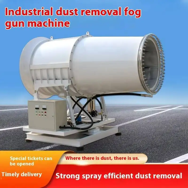 Automatic Industrial Fog Cannon hine 50 m Hydraulic Centrifugal Sprayer
