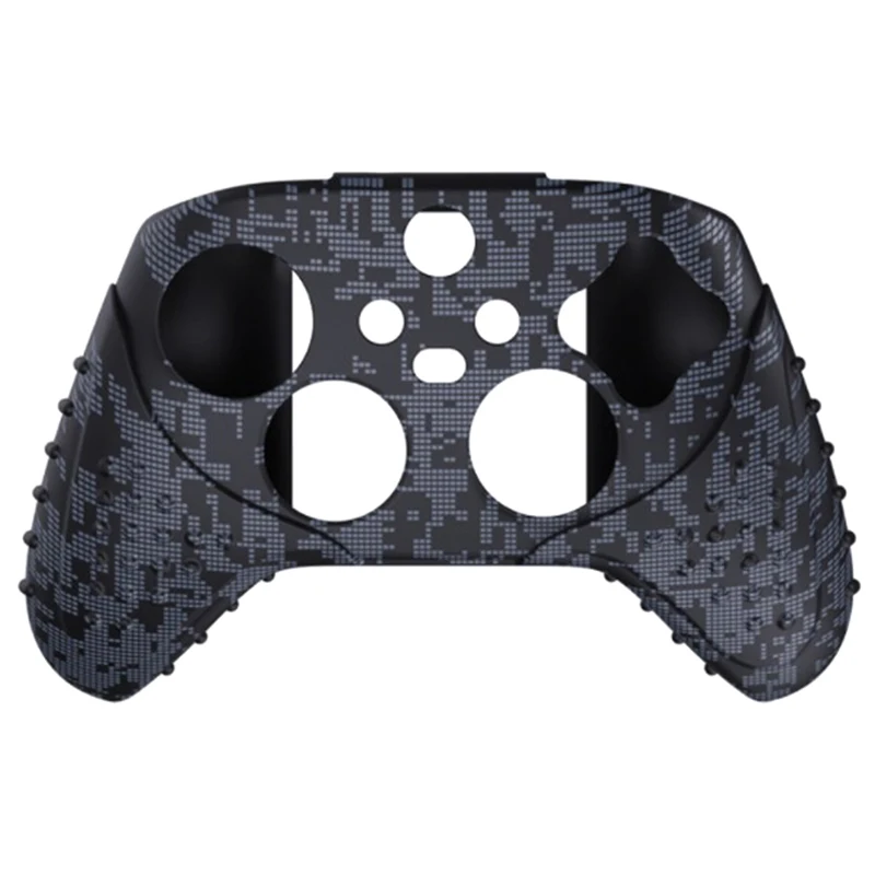 Adequado para xbox seriesx/s controlador capa de silicone sem fio gamepad controlador capa protetora antiderrapante com tampa de balancim