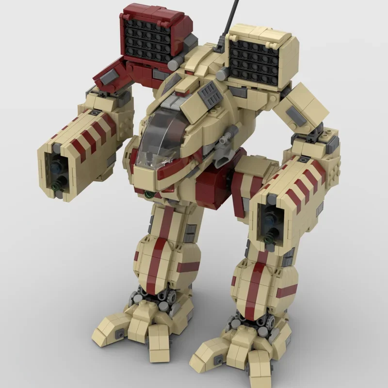 1832pcs MOC Battletech Mad Cat Timberwolf Spaceed Model Building Blocks Architecture DIY Creative Festival Gift Brick Toys