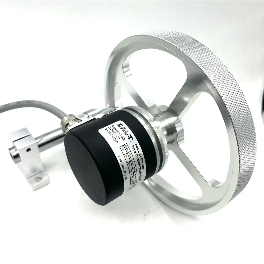 

New In stockCALT 500mm perimeter measuring wheel encoder absolute rotary encoder CAX60R1312E10SGB