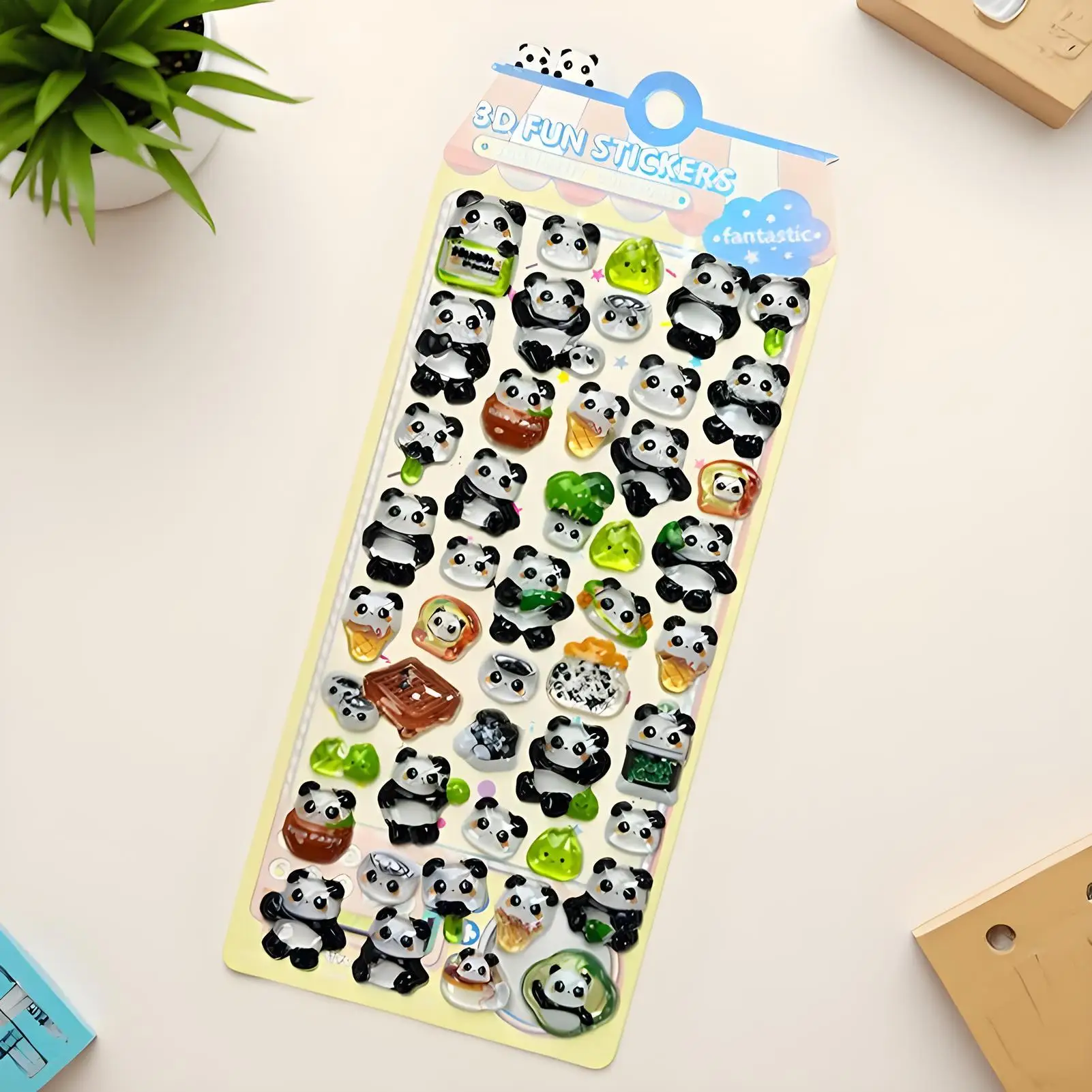 Mini 3D Cartoon Stickers Cute Tiny Decal For Phone Laptop Water Bottle, Lightweight Pufy Sticker For Guitar Suitcase Wall Decor