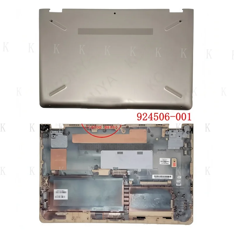 

C для HP Pavilion X360 15-BR 15T-BR TPN-W126 924506-001 нижняя крышка корпуса