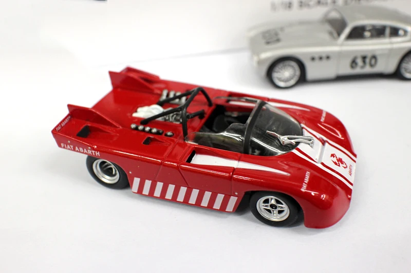 Modèle de voiture de course moulé sous pression pour cadeau de collection, Fiat Abarth 1/43 SE022 3000, jouets, nouveau, 1971