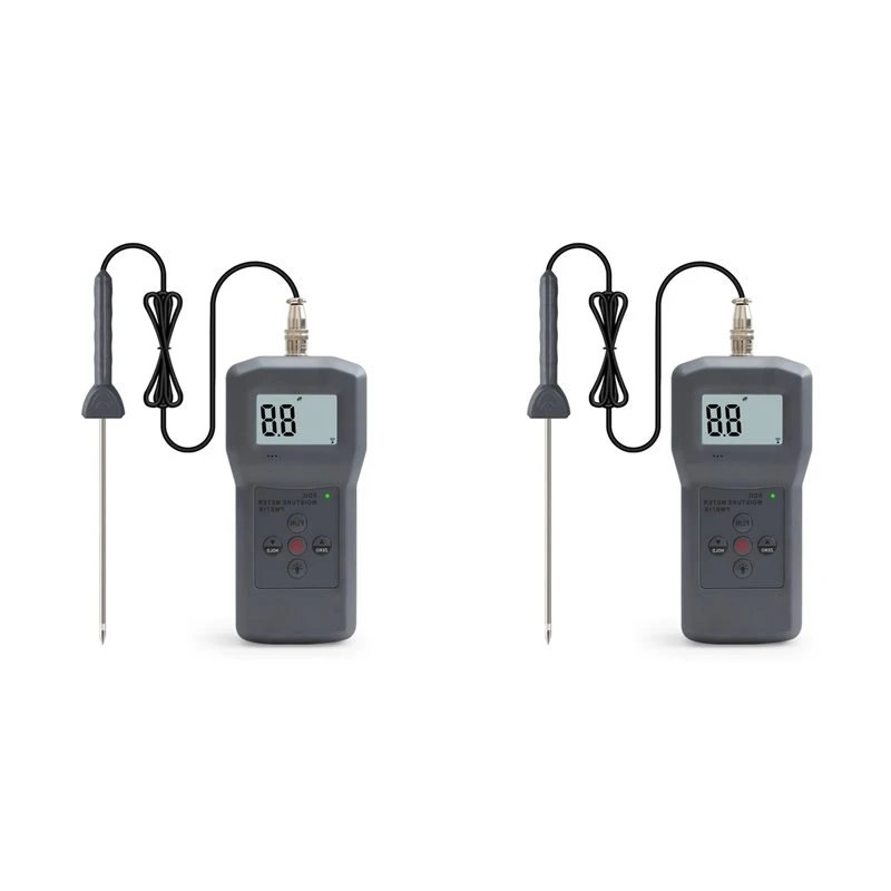 Professional 2X PMS710 Portable Soil Moisture Meter Soil Moisture Analyzer For Concrete, River Sand, Soil, Gypsum