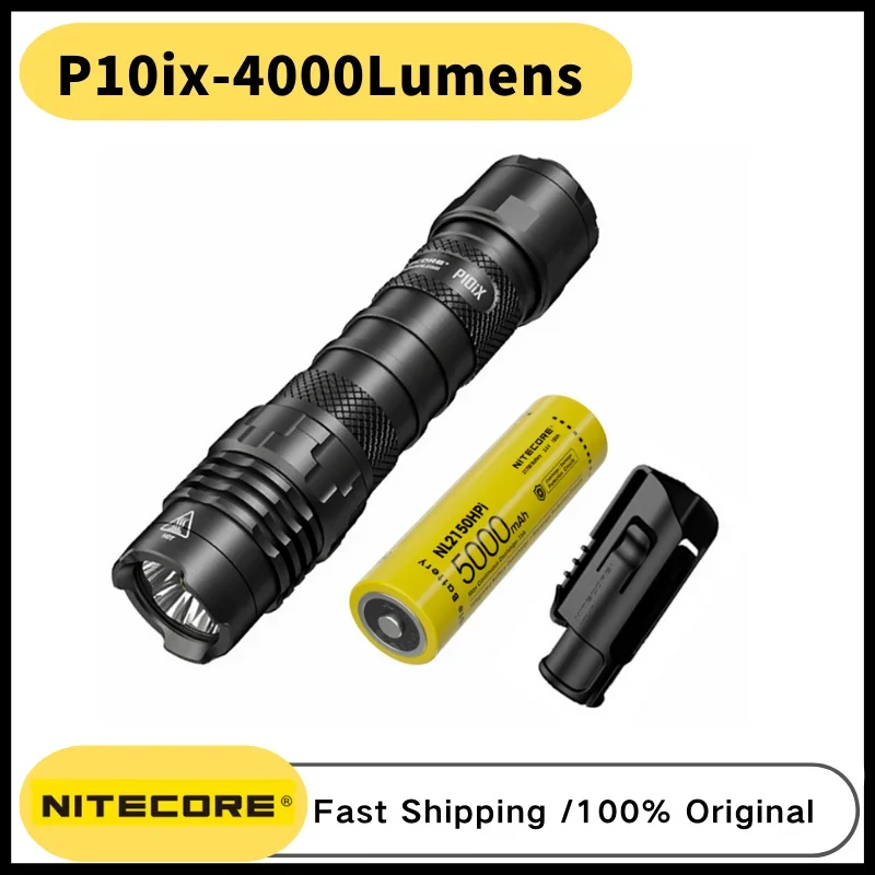 nitecore p10ix lanterna tatica 4000lumens x cree xp l2 v6 led geracao x luz forte usb recarregavel com bateria 01