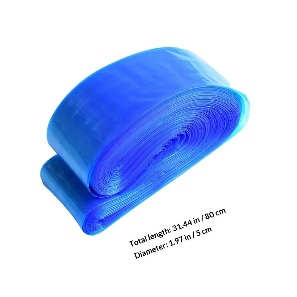 100Pcs Disposable Tattoo Clip Cord Sleeves Premium Plastic Clip Cord Covers for Tattoo Artists Prevent Oxidation Pigment Spills