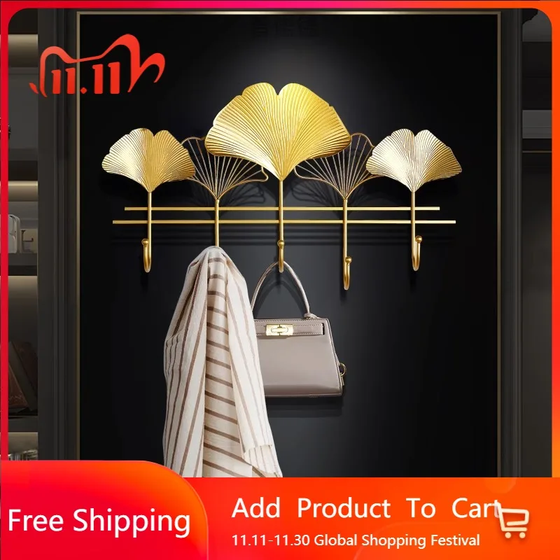 

Minimalist Open Coat Racks Space Saving Wall Organizer Indoor Hanging Coat Racks Bedroom Metal Modern Perchero Salon Furniture