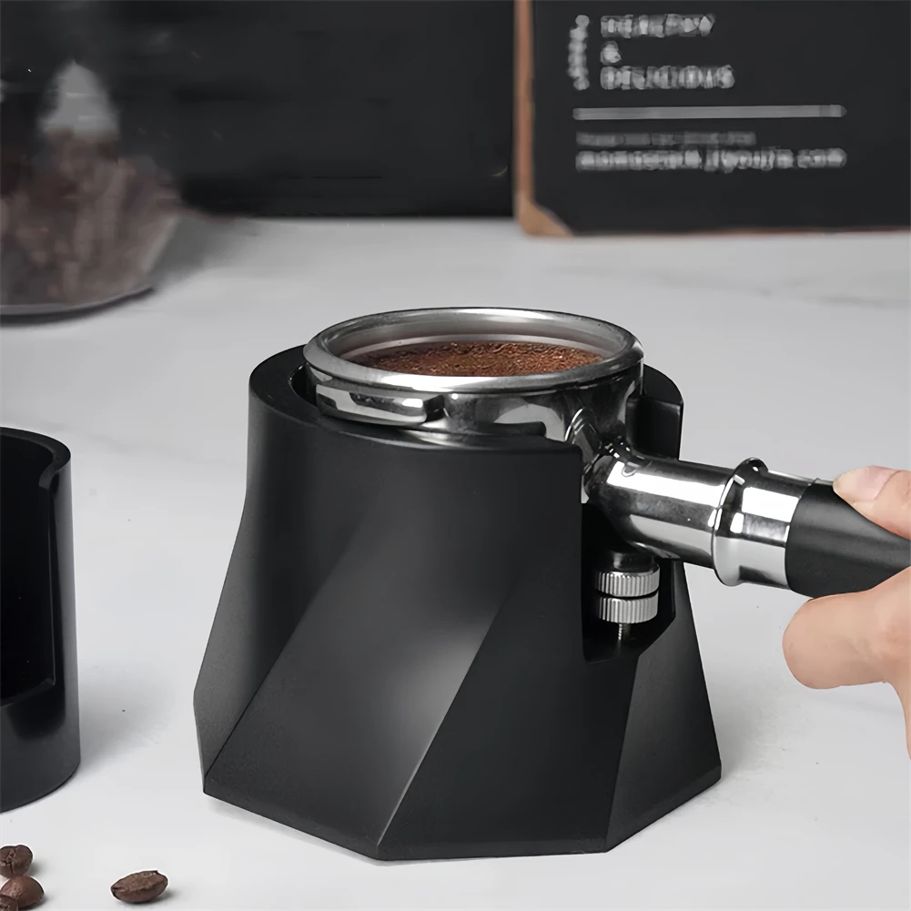 

Espresso filter holder 51/53/58mm Portafilter coffee holder stand Rest Holder Adjustable Coffee Tamper Station For Kitchen