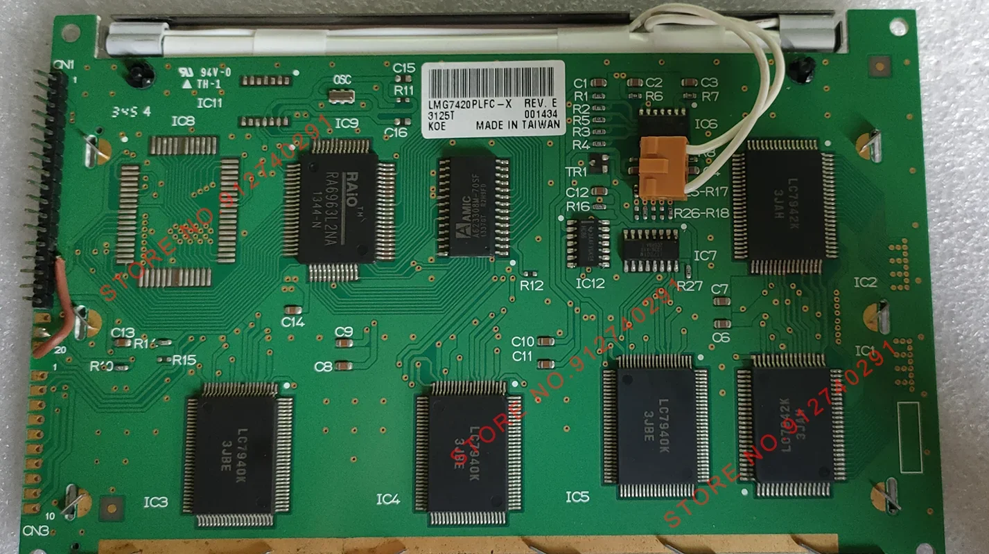LMG7420PLFC-X Oryginalny 5,1-calowy panel wyświetlacza LCD LMG7420PLFC X 240*128 Kompatybilny Nowy Niebieski Panel LCD — zdjęcie produktu 3