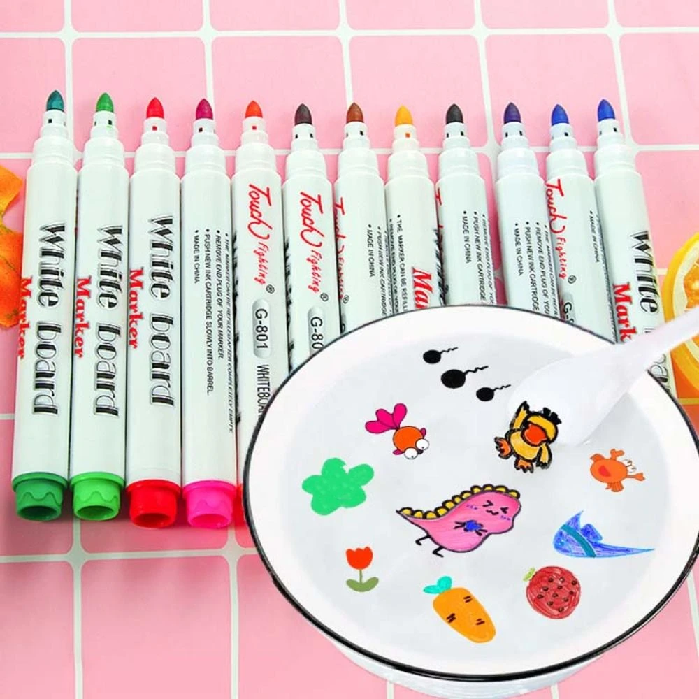 Erasable Water Floating Painting Brush Interesting Colorful Water Painting Pen Environment Protection Drawing Painting Pen Toys