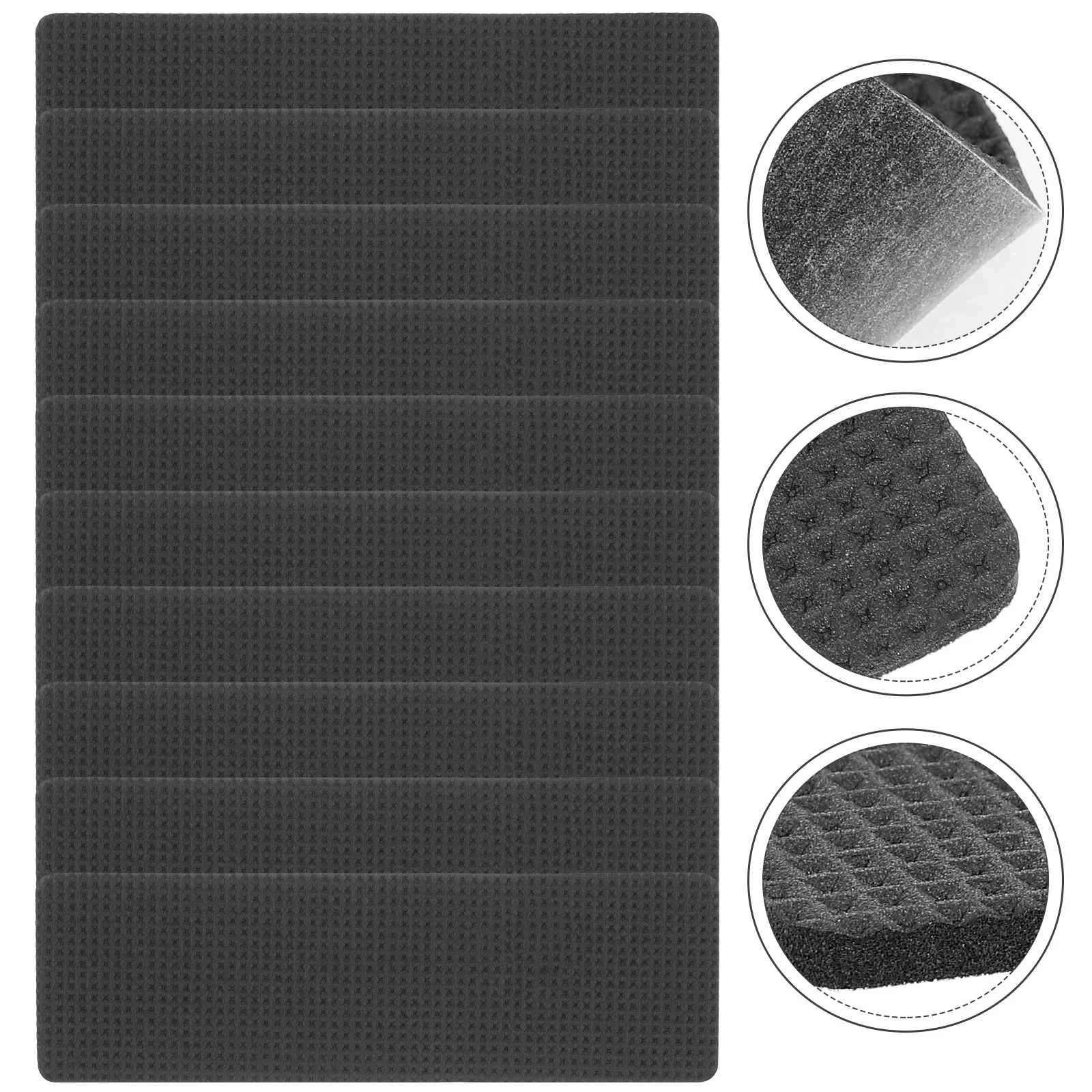 

32Pcs Chair Leg Floor Protectors Eva Non-Slip Furniture Pads Table Feet Pads Quick Install Durable for Home School Office