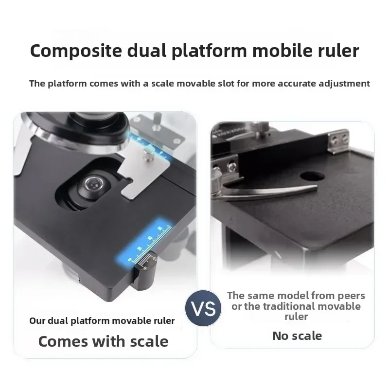 Microscope professional-grade laboratory special aquaculture to see bacteria optical biology high magnification binocular