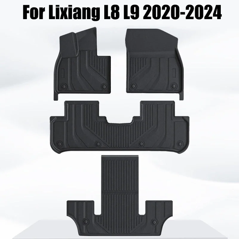 

Floor Mats for Lixiang L8 L9 2020 2021 2022 2023 2024 Waterproof Car Carpet Non-slip Foot Pad TPE Floor Liners