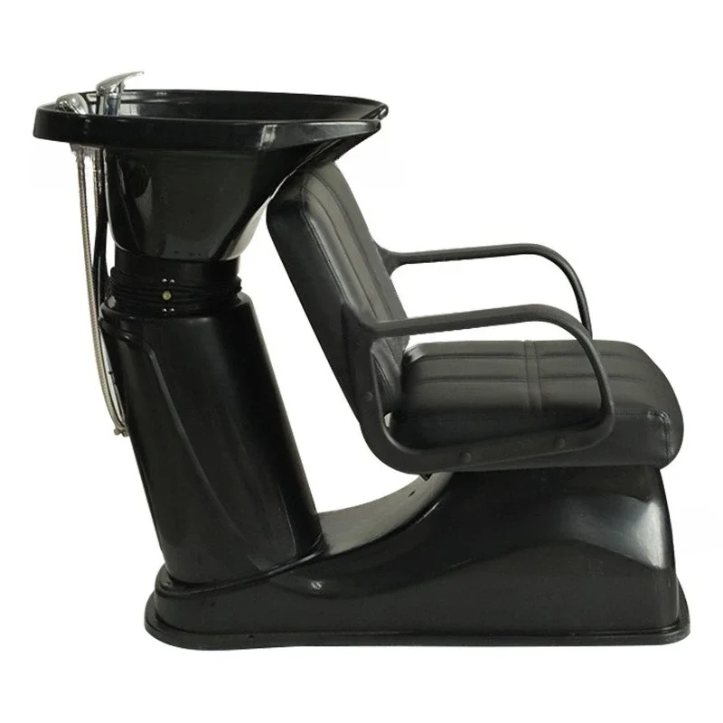 

01-Sitting Shampoo Bed Barber Shop Acrylic Hair Flushing Bed