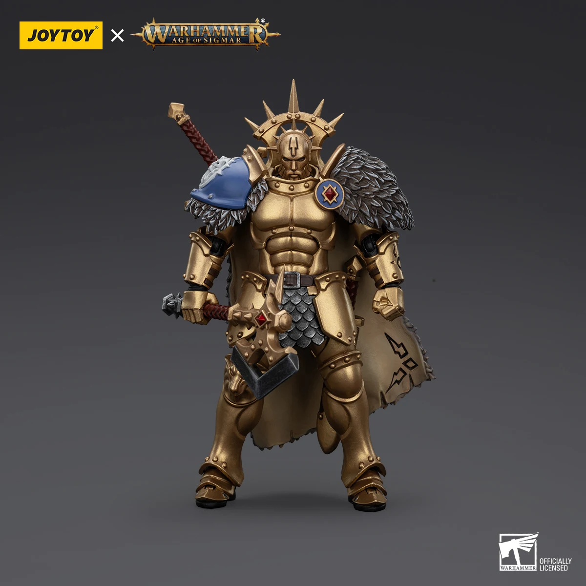 

[IN STOCK] JOYTOY Warhammer 40k 1/18 Action Figure Stormcast Eternals The Blacktalons Hendrick, The Silver Wolf Model Toys