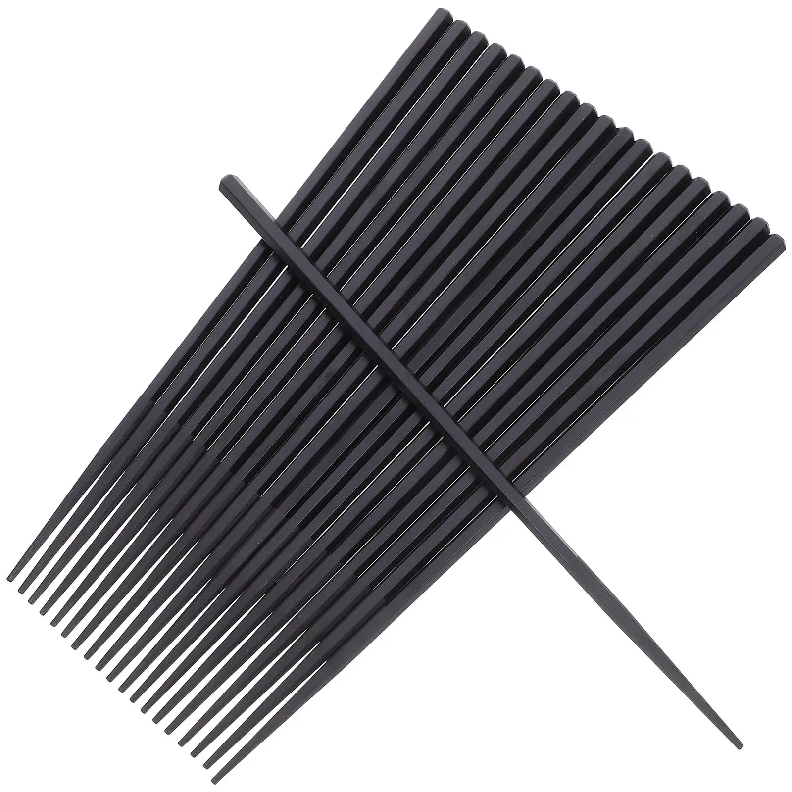 

10 Pairs Reusable Japanese Alloy Chopsticks Cute Pointy Dishwasher Glass Fiber Safe Child