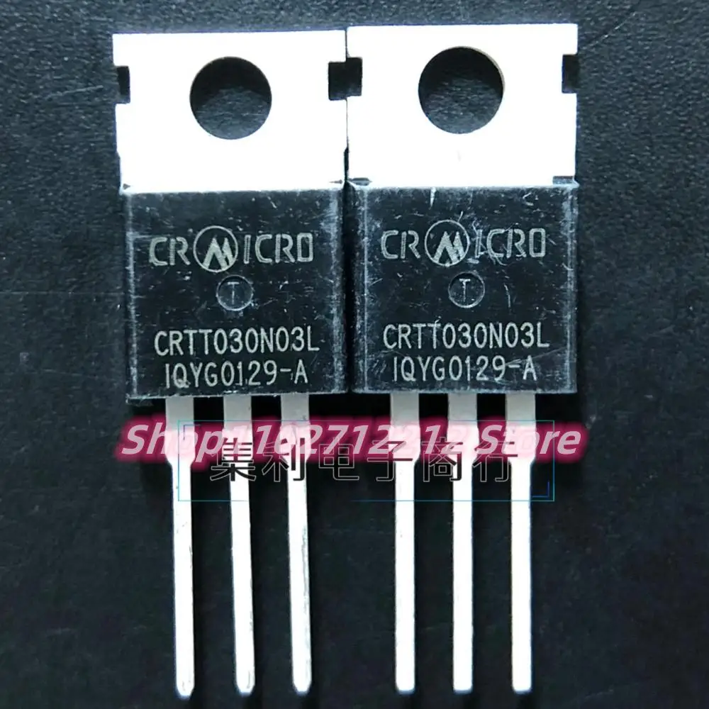 5PCS-10PCS  CRTT030N03L  TO-220  30V80A  Imported NEW Original  Best Quality