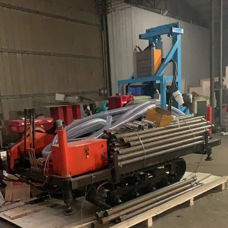 

Factory Small 100m Water Wells Drilling Rig Machine Crawler Type Hydraulic Water Borehole Drilling Machine Rigs 80 Meters Drill