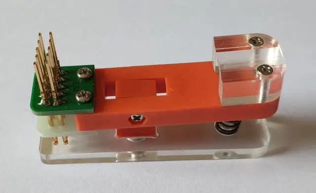 2.54mm Dual-Row Programming Probe Clip Fixture
