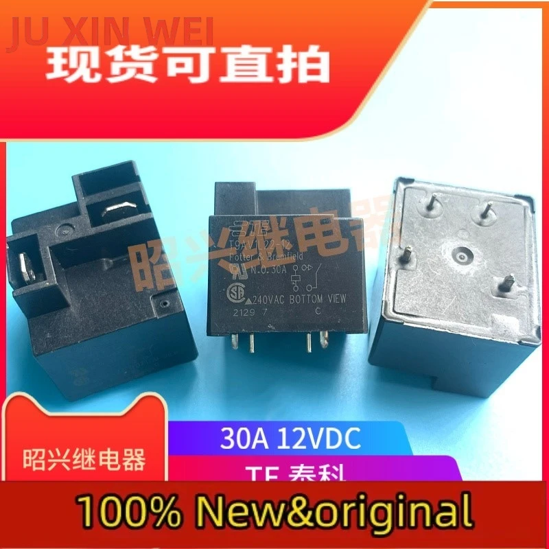 New and original t9av1l22-12 12VDC Tyco 30A normally open four pin t9as1d22-12 relay