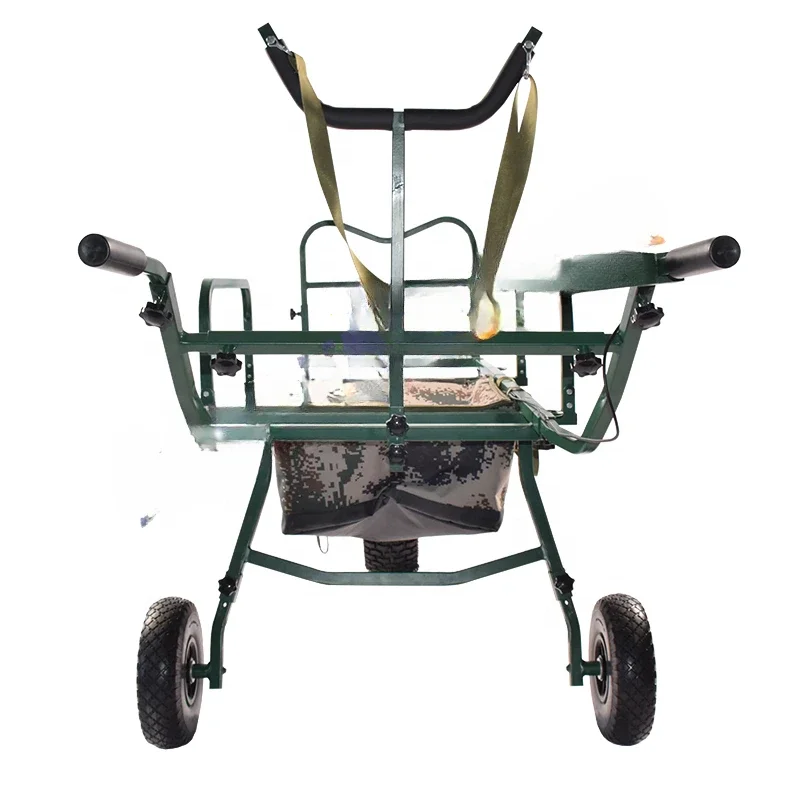 wheelbarrow high torque low speed.  Easily folding with removable front axle