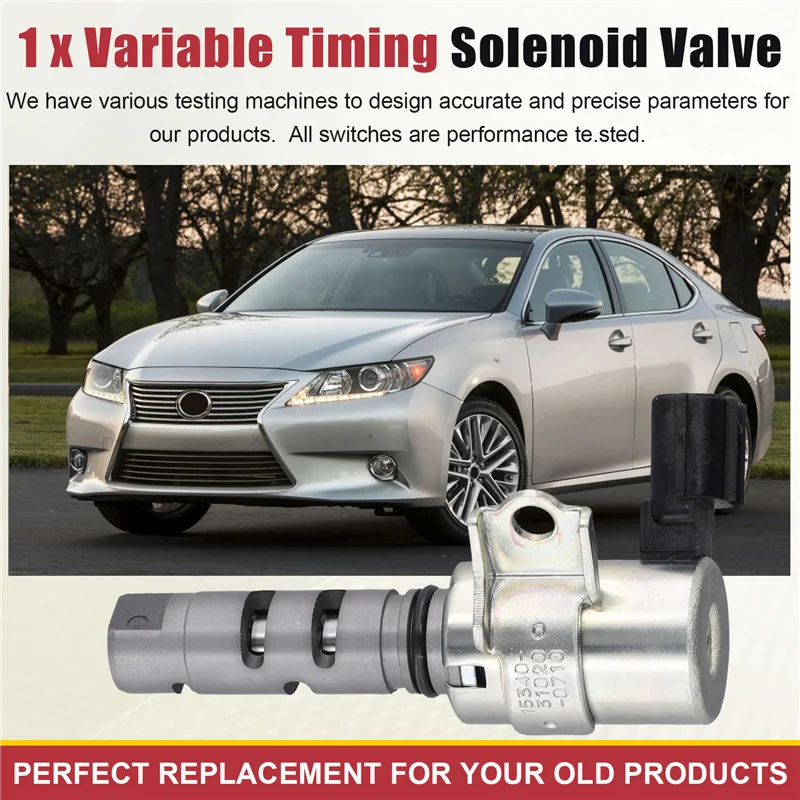 

Superior-VVT Oil Control Valve Variable Timing Solenoid Valve 5340-31020 For Toyota Avalon Camry Sienna Lexus ES350 RX350 3.5L