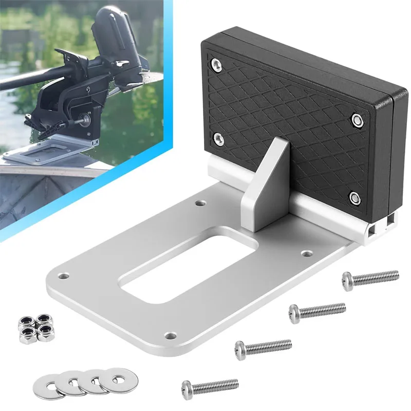 Transom Trolling Motor Mount for Kayaks/Kayak Motor Mount, Fit for Any Boat with A Flat Stern, For Electric Trolling Motors Only