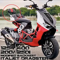 New Fit Italjet Dragster 200 / 250i / 125 / 400 Special Rear Backrest Passenger Backrest For Italjet Dragster 200