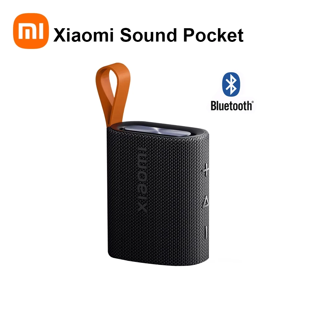 NEW Xiaomi Sound Pocket IP67 5.4 Bluetooth TWS Stereo Combo 1000mAh 10-Hour Ultra-Long Battery Life Microphone Portable Speaker