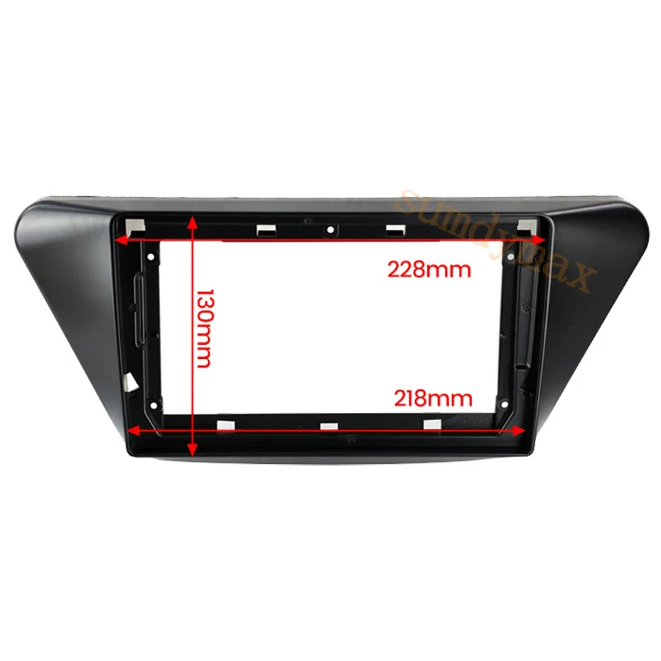 9inch 2din android Car radio Frame Adapter For Lifan x50 2015-2019 big screen Car Radio Fascia frame