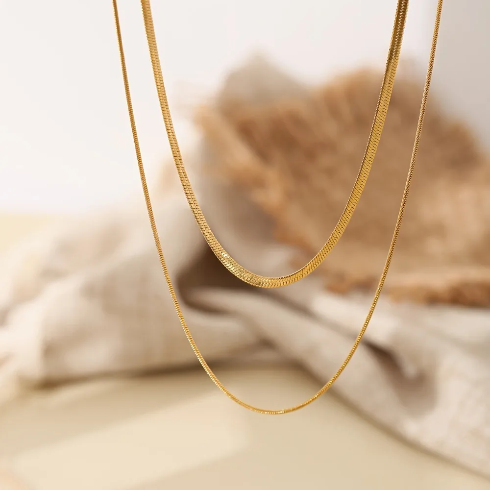Thumbnail 3 - #32 Latest Layered Necklaces Offers