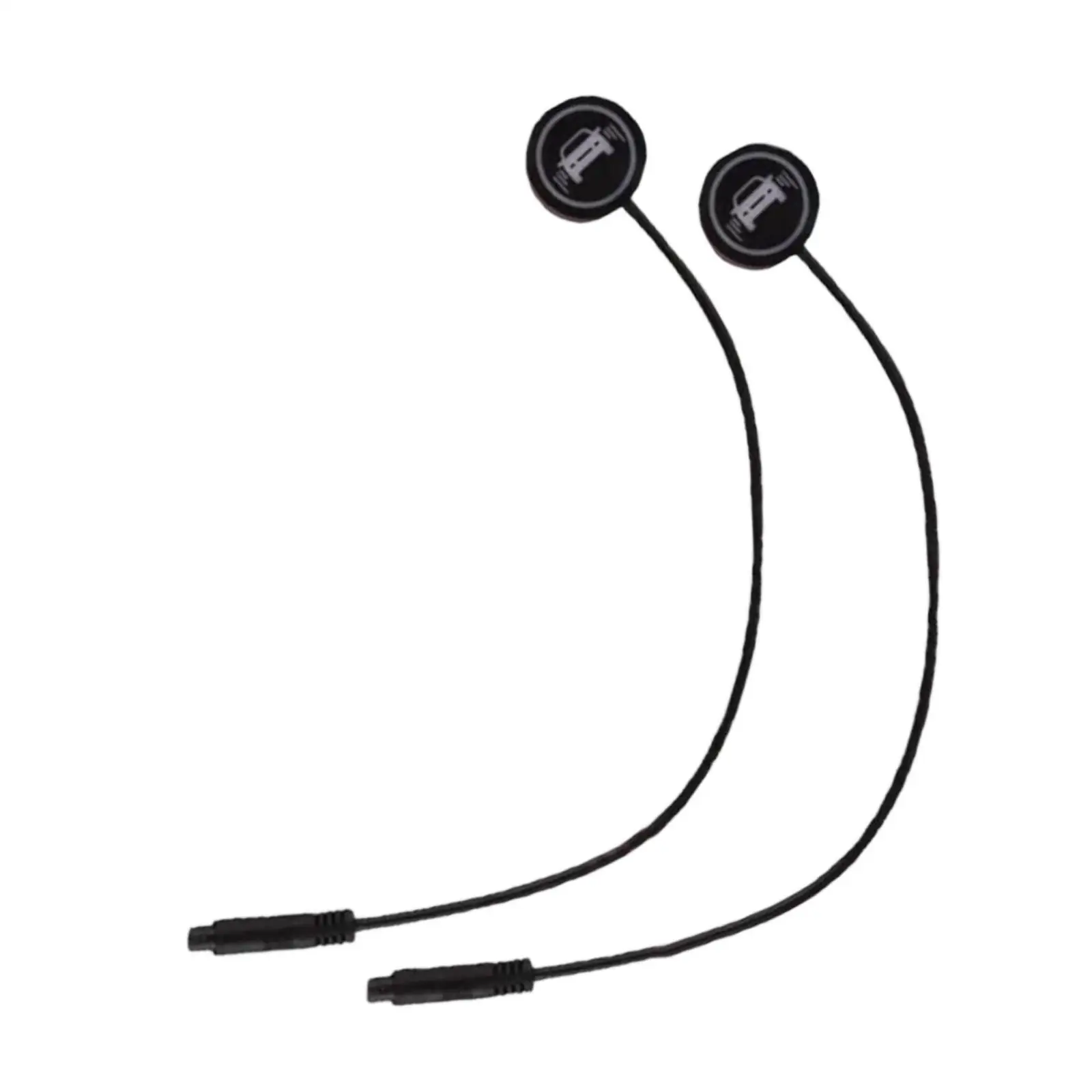 Car Warning Light 1 Pair Quick Installation Radar Detection System Parallel Auxiliary Lane Change Warning System 5V