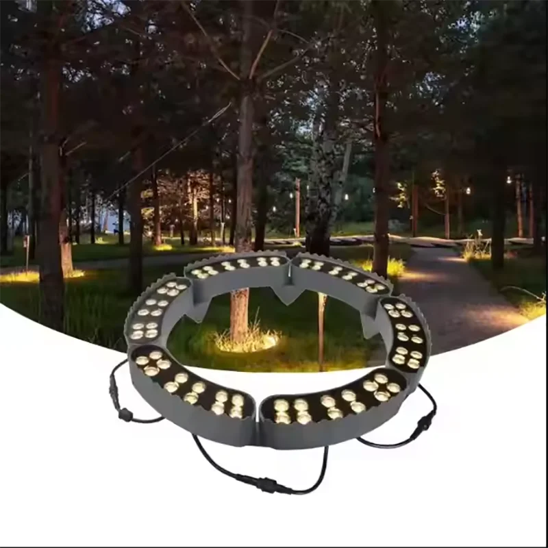 LED Outdoor Tree Spot Light LED Tree Holding Lamp Aluminum RGB IP65 220V 110V outdoors under large trees and cylindrical cones