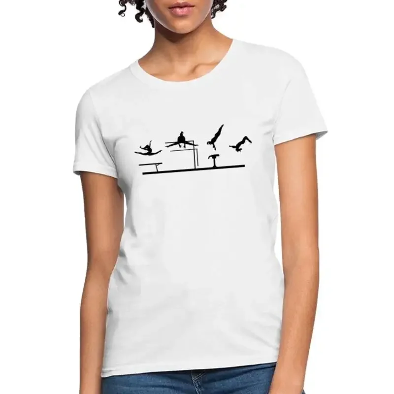 Gymnastics Artistic Gymnast Events Women's T Shirt