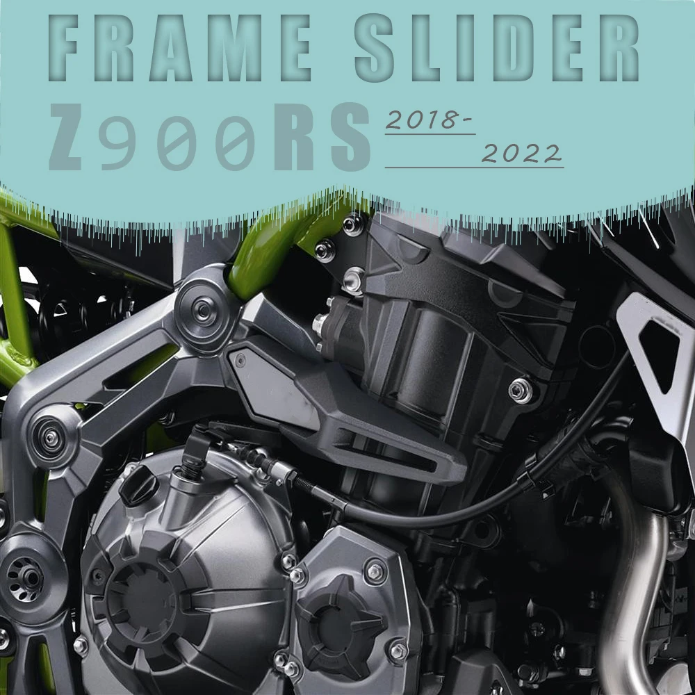 

2018 - 2022 Motorcycle accessories Frame Slider Set Engine Guard Protector Left and Right For Kawasaki Z900RS Z 900 RS