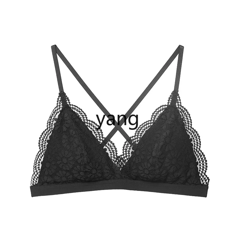 

LMM French Yangtze River Delta Cup Bra No Steel Rim Underwear Thin Breathable Ladies