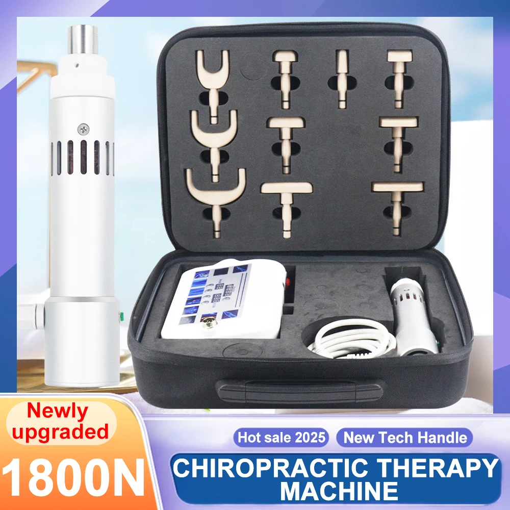 

Electric Corrective Gun 1800N Strength Relief Neck Lumbar Pain Relaxing Massage Professional Adjustable Massager 2025 Hot Sale
