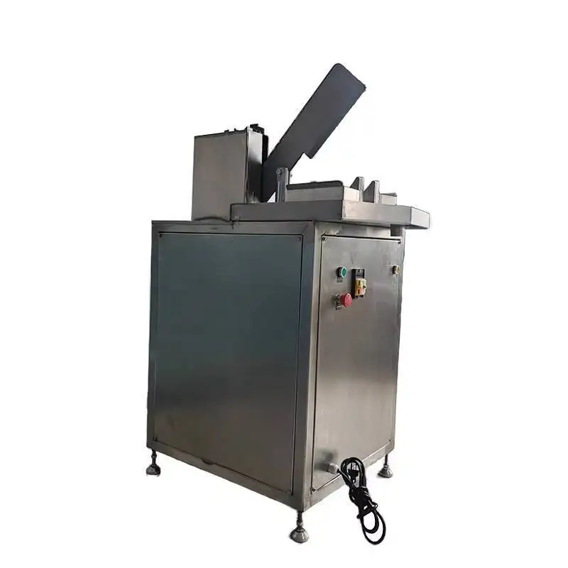 Commercial Hydraulic Coconut Opening  Coconut Half Splitting Machine for Coconut Water Intake Food Processing