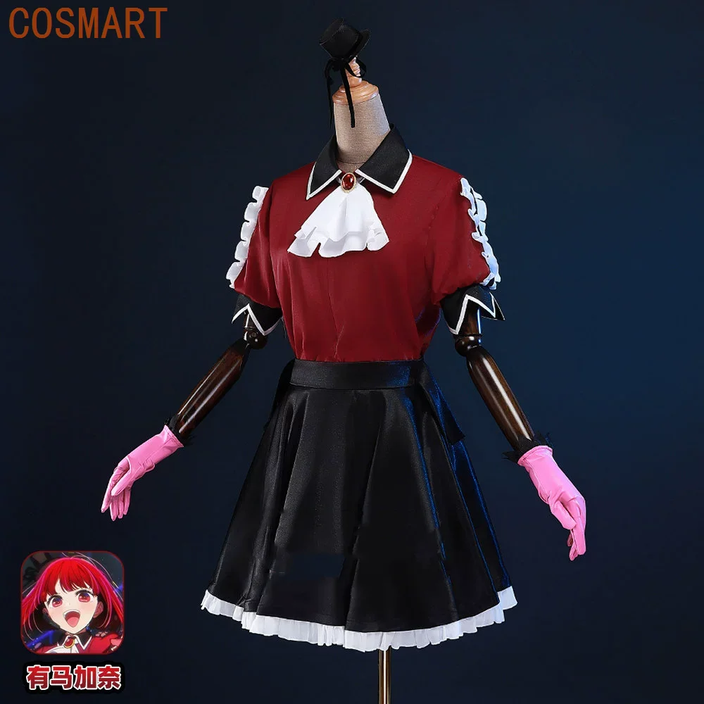 

COSMART Oshi No Ko Cos Arima Kana Woman Dress Cosplay Costume Cos Game Anime Party Uniform Hallowen Play Role Clothes Clothing