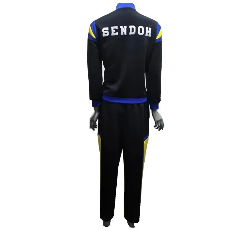 

2025 ♥ New Anime Slam Dunk Rukawa Kaede Akira Sendoh Cosplay Costume Moichitaoka Black Shawl Sportswear Coat Man Woman Daily ☆★