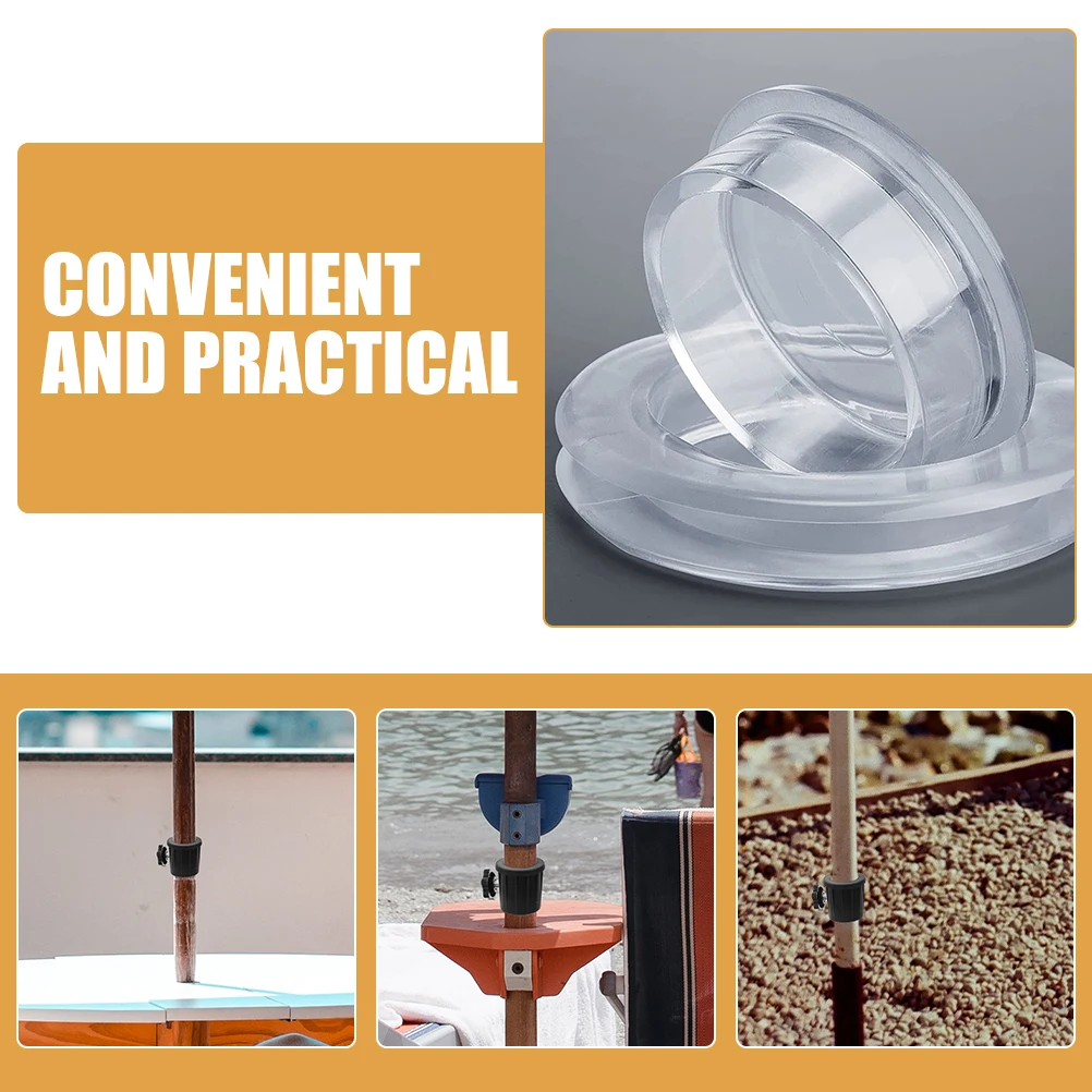 

1Set Patio Table Hole Plugs Umbrella Fixation Practical Cover Beautiful Desktop Protection Umbrella Grip Replacement