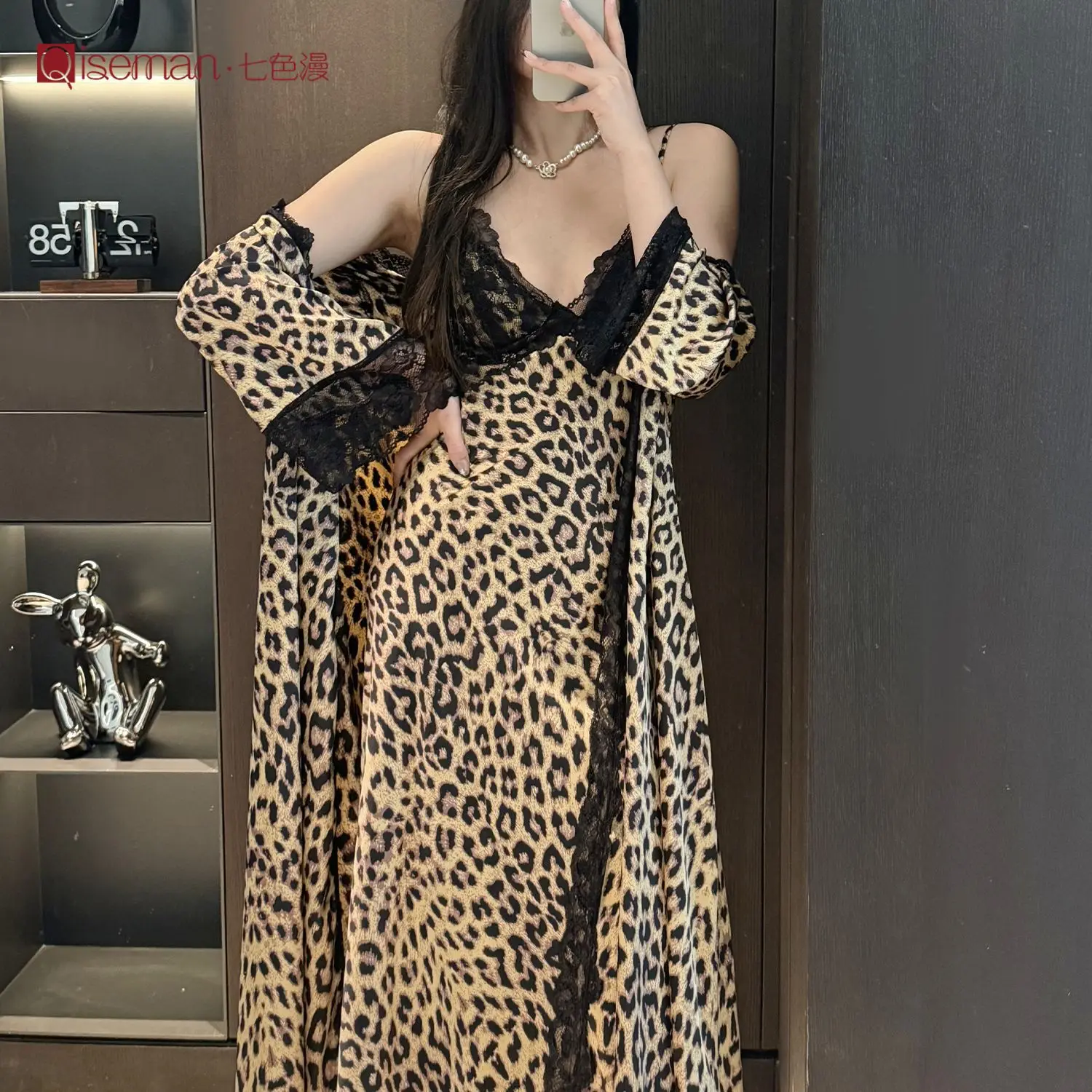 ensemble-robe-et-peignoir-femme-en-satin-soyeux-nuisette-vetements-d'interieur-vetements-de-nuit-en-dentelle-peignoir-kimono-tenue-d'Ete