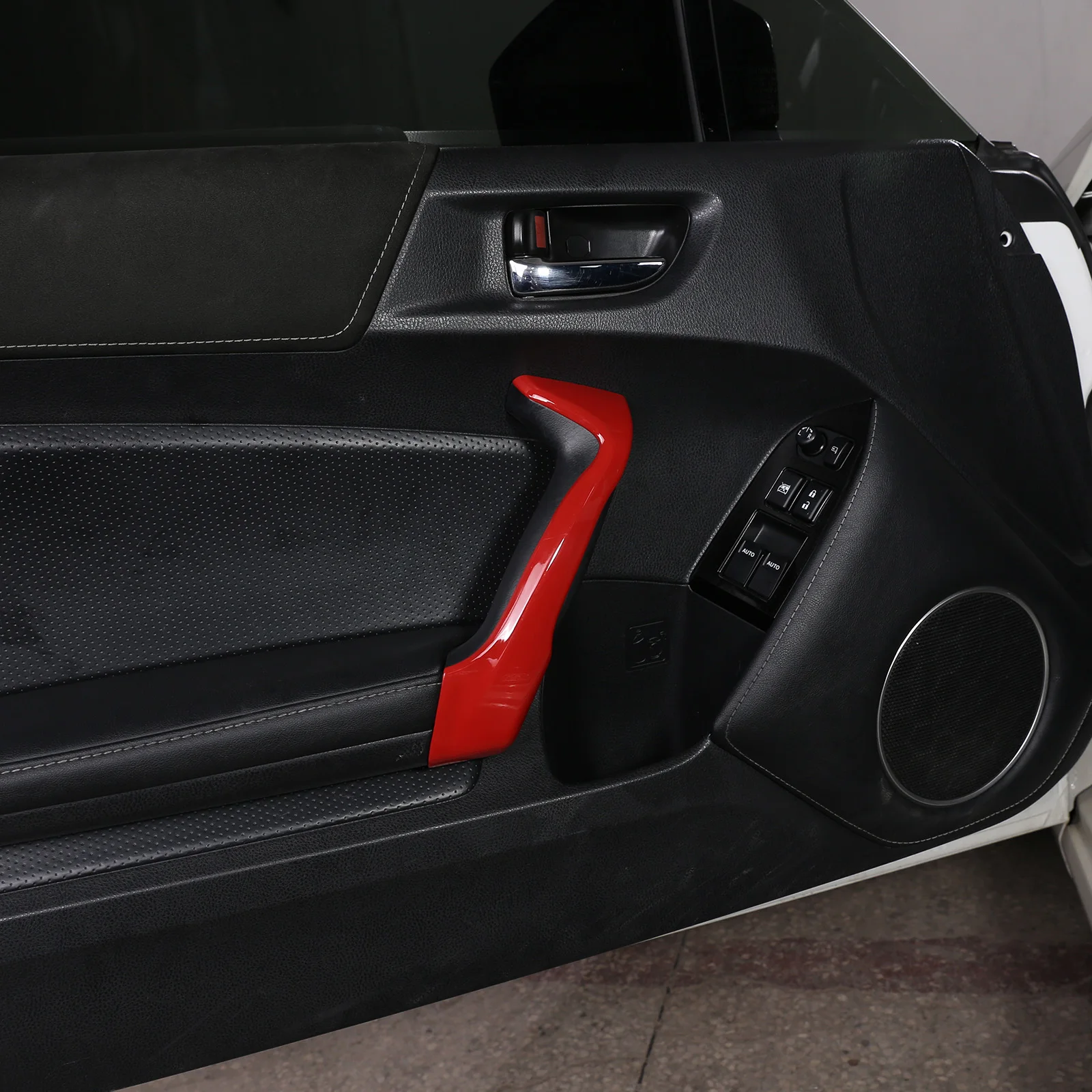 ABS Carbon Fiber Inner Door Handle Cover for Toyota 86 Subaru BRZ 2012-2020 ZN6 ZC6 1st Gen Interior Accessories 2Pcs/Set