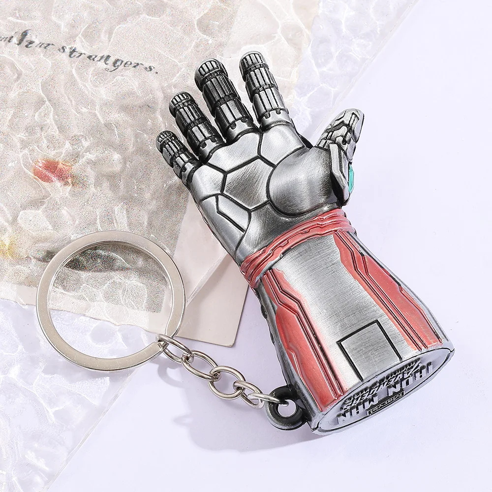 Iron Man Infinity Glove Schlüsselanhänger - Kreativer, cooler Avengers Infinity Stones Anhänger, einzigartiges Fan-Accessoire, Geschenk – Detail 7
