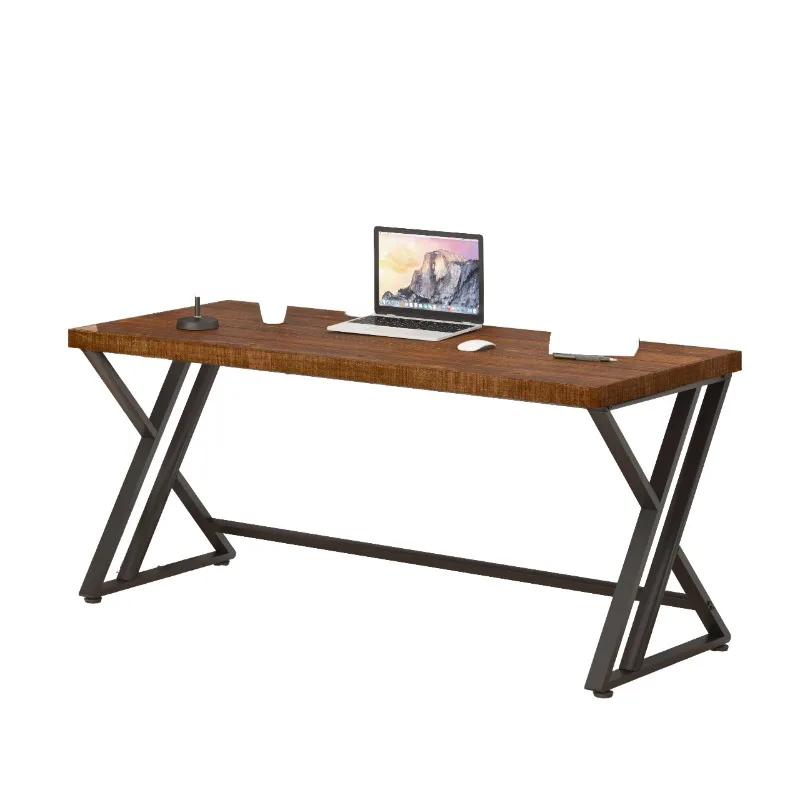 Contemporary Luxury Adjustable Wooden Computer Desk Modern Modular Study Table Luxury Long Gaming Accessories for Office