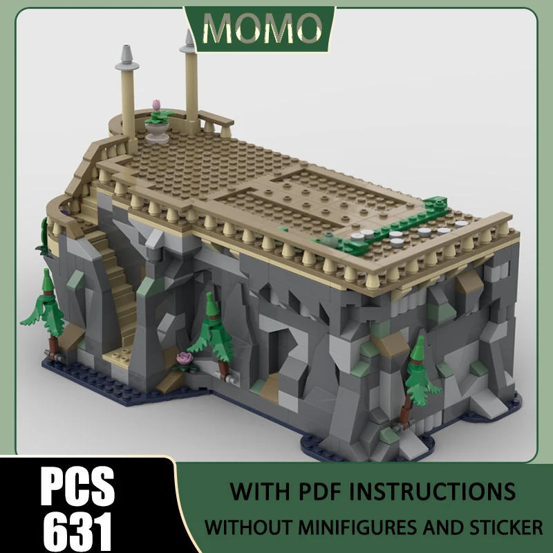 Famous Movie Model Moc Building Blocks Rock Base Extension Model Technology Brick Assembly Construction Toy Holiday Gifts